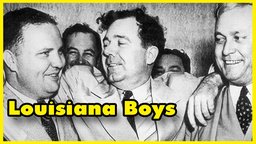 still, black & white image of Senator Huey Long from the documentary 'Louisiana Boys'